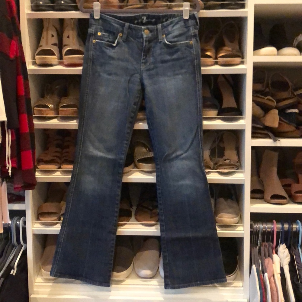 100% AUTH 7 For All Mankind LR BC “A” Pocket Jeans